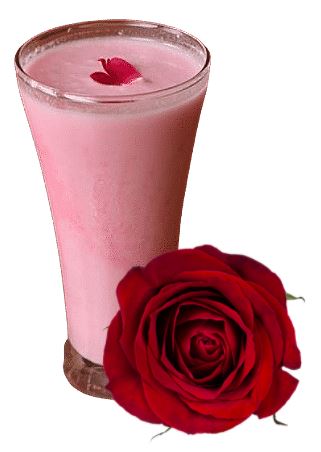 rose lassi