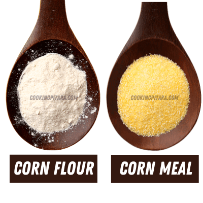 corn flour meaning in hindi